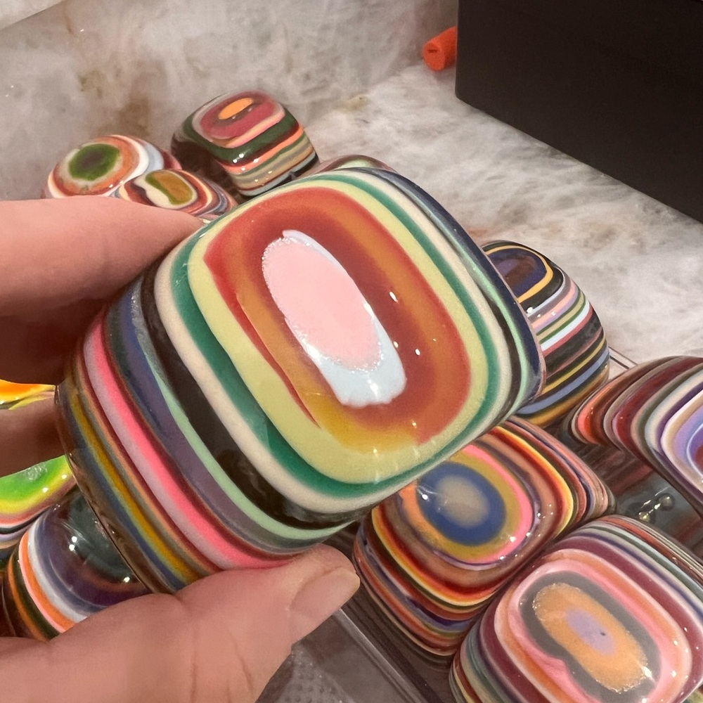 Sobral PopArt bangle. Authentic original stamped.